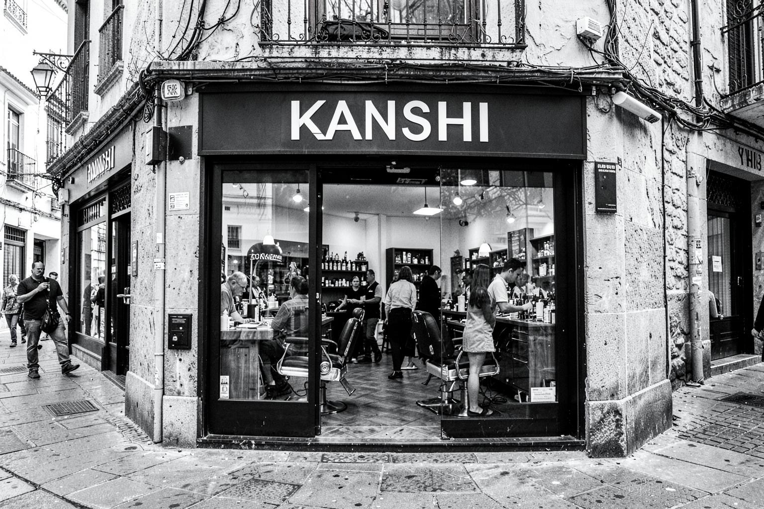 Fachada de Barbería Kanshi 2 en Torrent